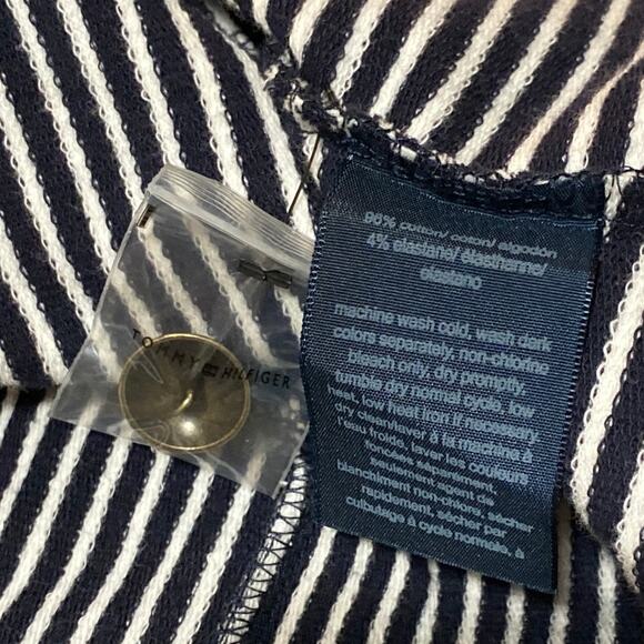 Tommy Hilfiger Double Breasted Military Style Nautical Blazer Jacket Women's M - Picture 9 of 13